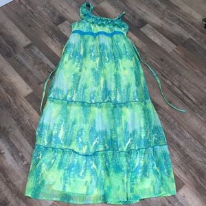 This is a beautiful justice dress.